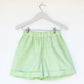 SET DE SHORT Y CHALECO DE LINO LIVIANO VERDE LIMÓN