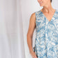 VESTIDO CAMISERO DE ALGODÓN  MIDI CON VUELO