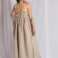 PANTALÓN/VESTIDO EXTRA BAGGY EN LINO EGIPCIO